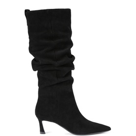 Stark Rouche Heeled Boots