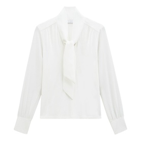 Tarini Tie Pussybow Blouse