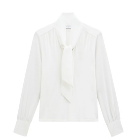 Tarini Tie Pussybow Blouse