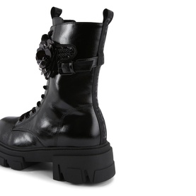Trekker Cuff Lace-UP Boots