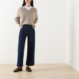 Ren High-Rise Wide Leg Jeans