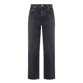 Lindz Low-Rise Easy Straight Leg Jeans