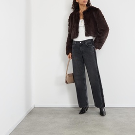 Lindz Low-Rise Easy Straight Leg Jeans