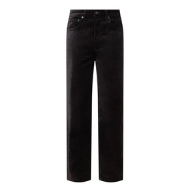 Delfina Velvet Straight Leg Jeans