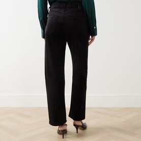 Delfina Velvet Straight Leg Jeans
