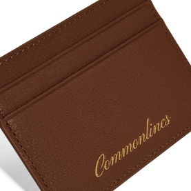 Logo Leather Cardholder