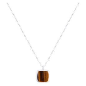 Tiger Eye Pendant Necklace