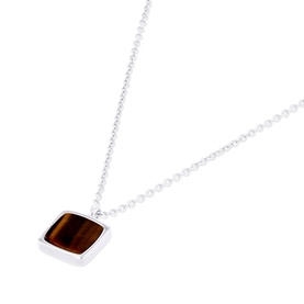 Tiger Eye Pendant Necklace