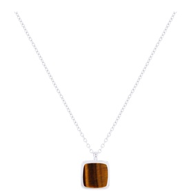 Tiger Eye Pendant Necklace
