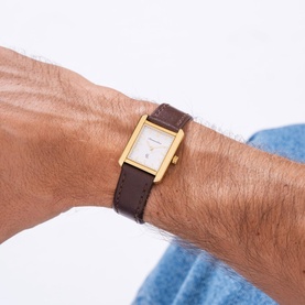 Running Late Heritage Ivory Watch