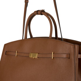 Hudson Leather Top-Handle Bag