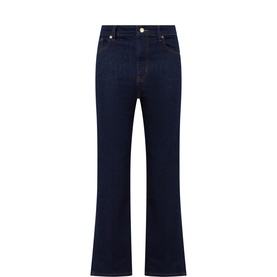 The Reboot Cropped Bootleg Jeans