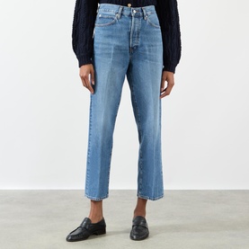 The Vertical Straight Leg Jeans