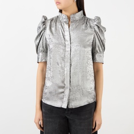 Gillian Shiny Blouse