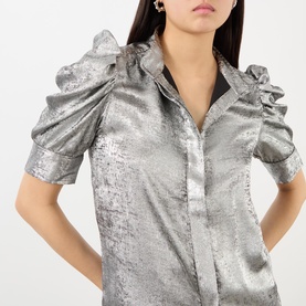 Gillian Shiny Blouse