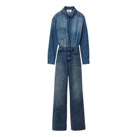 Bloom Denim Jumpsuit