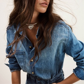 Bloom Denim Jumpsuit