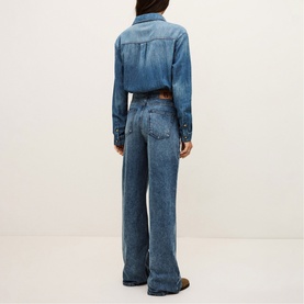 Bloom Denim Jumpsuit