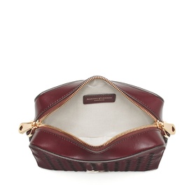Leather Weave Camera Bag