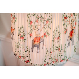 Lily Floral Elephant Table Lamp