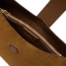 Suede Small Crossbody Bag