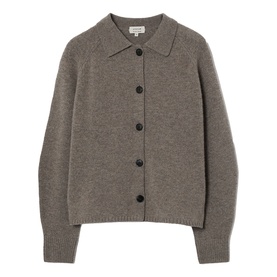 Collared Knitted Cardigan