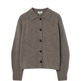 Collared Knitted Cardigan