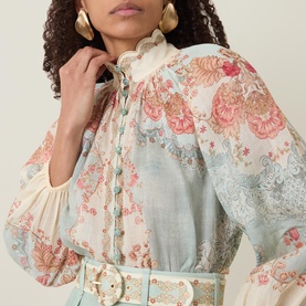 Daylight Wallpaper Floral Blouse