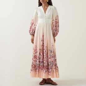 Awaken Plunge Floral Dress