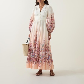 Awaken Plunge Floral Dress