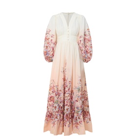 Awaken Plunge Floral Dress