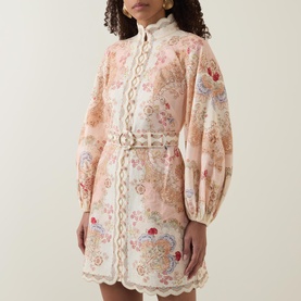 Daylight Wallpaper Floral Mini Dress