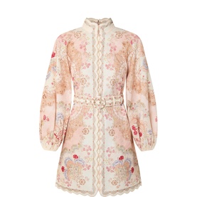 Daylight Wallpaper Floral Mini Dress