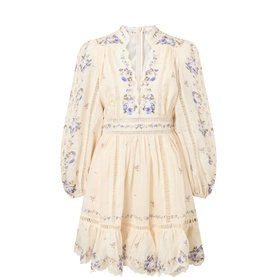 Patience Plunge Mini Dress