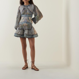 Wanderlust Tapestry Mini Dress