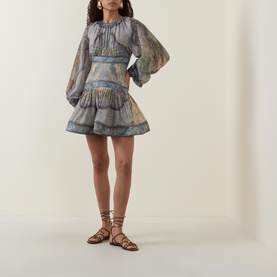 Wanderlust Tapestry Mini Dress