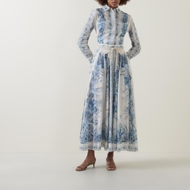 Wanderlust Mid-Rise Printed Skirt