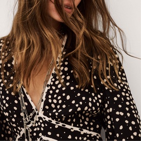 Derby Dalmatian Print Dress