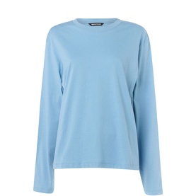 Relaxed Long-Sleeved Top