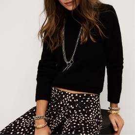 Dopera Dalmatian Print Skirt