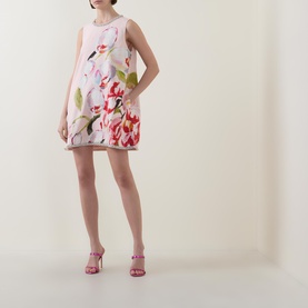 Anglesey Placement Floral Mini Shift Dress