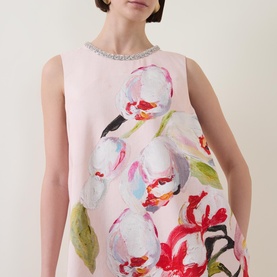 Anglesey Placement Floral Mini Shift Dress