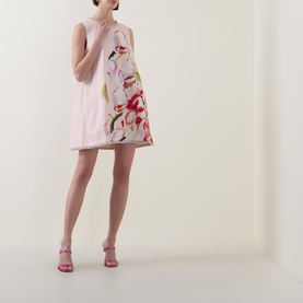 Anglesey Placement Floral Mini Shift Dress