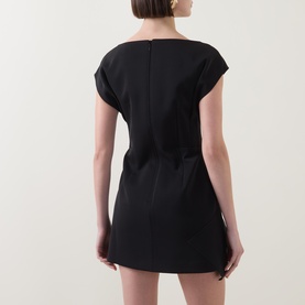 Droxford Contrast Panel Mini Dress