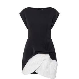 Droxford Contrast Panel Mini Dress