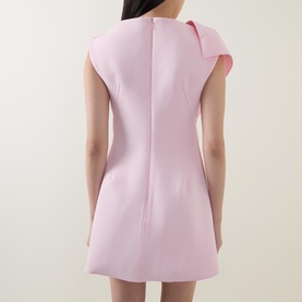 Borras Pleated Mini Dress