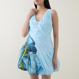 Gerrans Flower Puffball Mini Dress