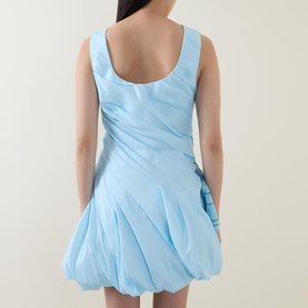Gerrans Flower Puffball Mini Dress