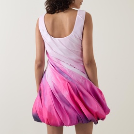 Gerrans Printed Puffball Mini Dress