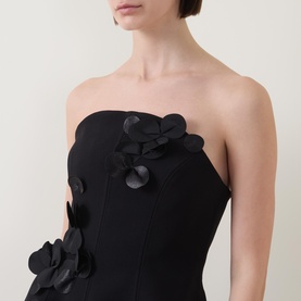Ashgill Floral Appliqu&eacute; Evening Dress